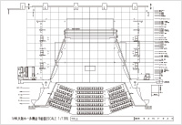 舞台平面図（音響反射板仕様）